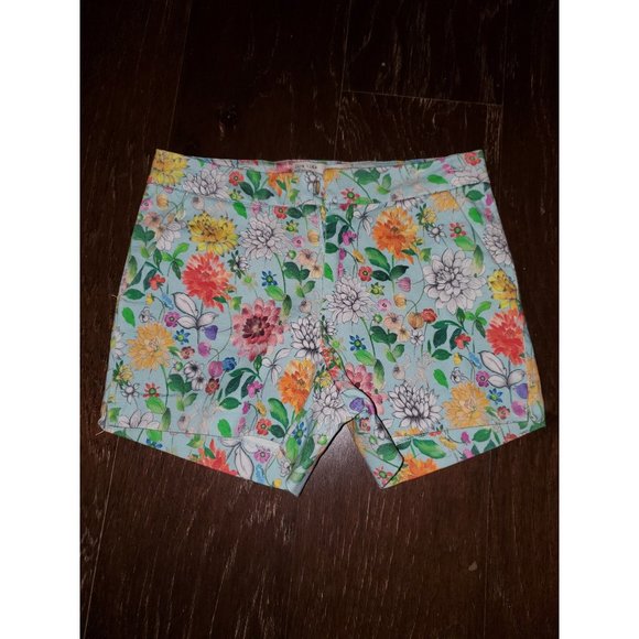 ZARA Girls Flower Short EUC  SIZE 9 - Picture 1 of 7